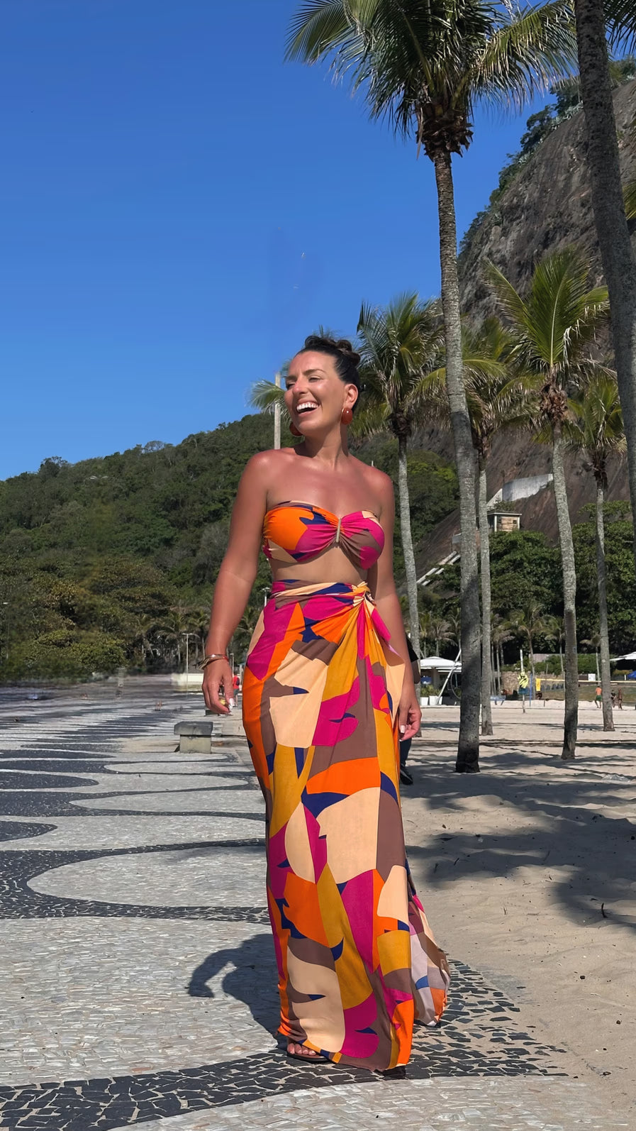 Conjunto Saída Verão longa - Tropicalia