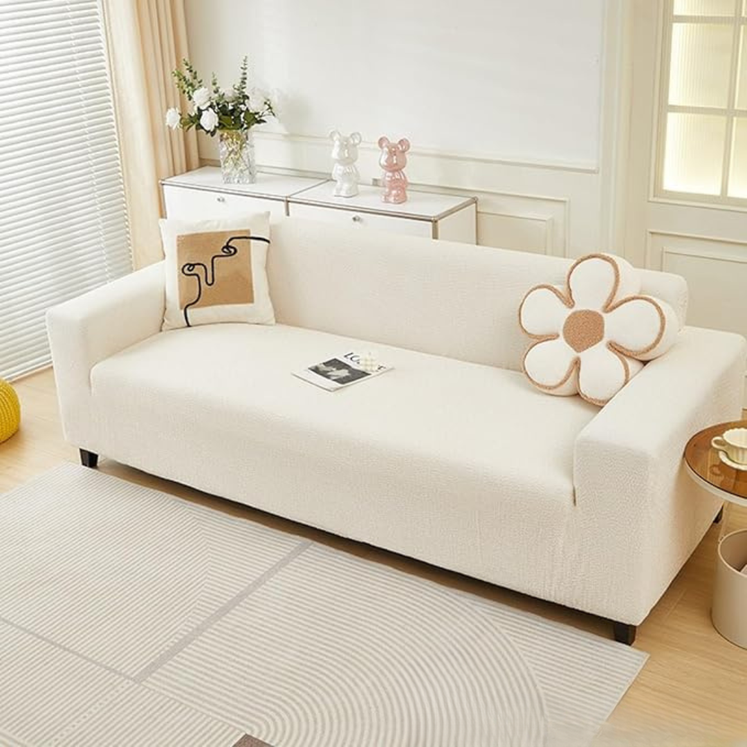 Capa para Sofá em Tecido Chenille | Elegância e Conforto para sua Sala de Estar - [ BRINDE EXCLUSIVO ]