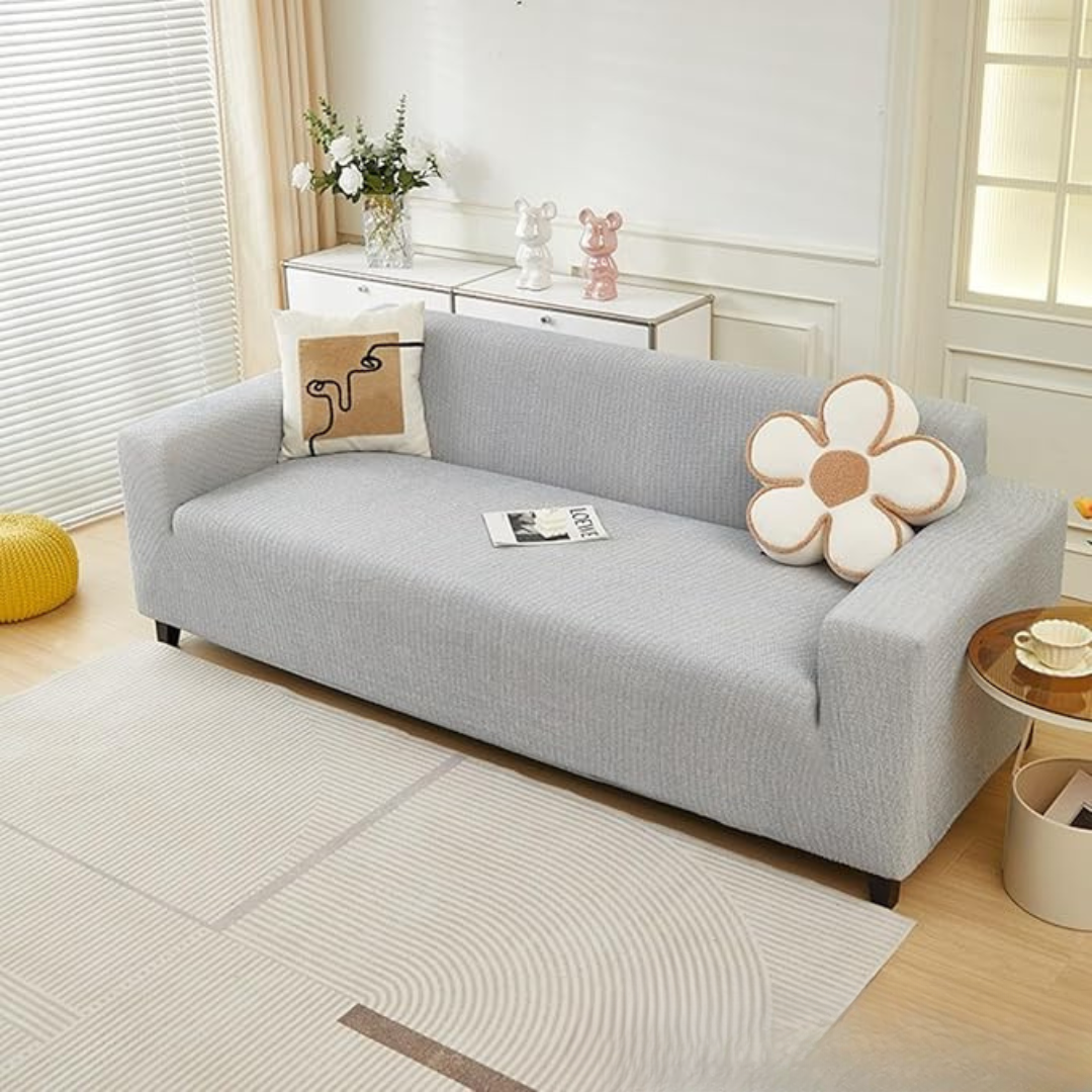 Capa para Sofá em Tecido Chenille | Elegância e Conforto para sua Sala de Estar - [ BRINDE EXCLUSIVO ]